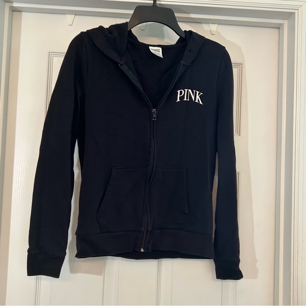 PINK EVERYDAY FLEECE ZIP-UP HOODIE FIT SIZE S - Picture 4 of 10